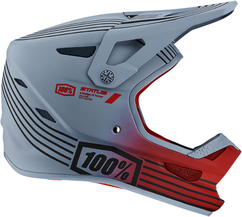 100% Status Helmet - Caltec/Gray - 2XL 80010-00012