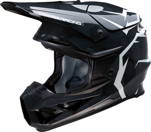 MOOSE OFFROAD F.I. Helmet - Agroid Camo - MIPS® - Gray/Black - Large 0110-7776