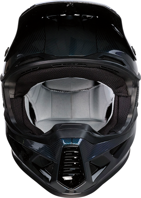 MOOSE OFFROAD F.I. Helmet - Agroid Camo - MIPS® - Iridescent Blue - Medium 0110-7754