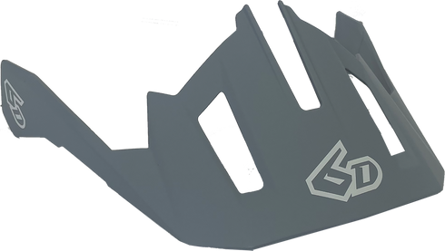 6D HELMETS ATB-2T Visor - Ascent - Gray - M-2XL 77-0123
