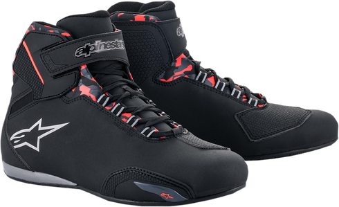 ALPINESTARS Sektor Waterproof Shoes - Black/Gray/Red - US 7 / EU 39 254451911187