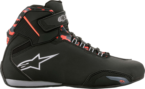 ALPINESTARS Sektor Waterproof Shoes - Black/Gray/Red - US 7 / EU 39 254451911187
