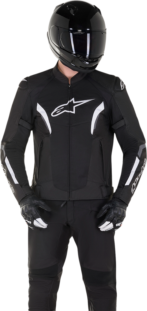 ALPINESTARS AST v2 Air Jacket - Black/White - 2XL 3306121-12-2X