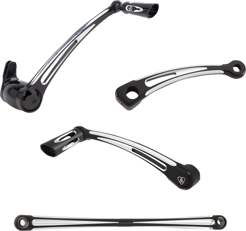 ARLEN NESS Deep Cut Foot Control Kit w/ Toe Shifter - Black 420-108