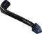 DRIVEN RACING Trackday Lever Guard - Carbon Fiber - Brake - Blue DCTDLG-1-BL