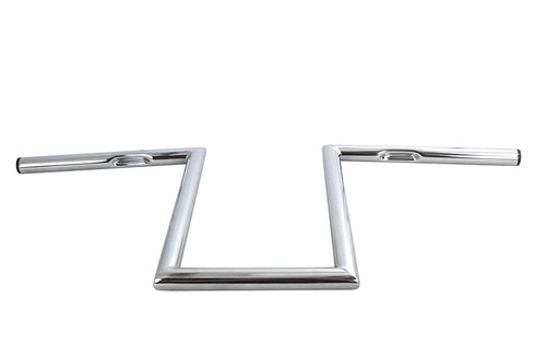 V-Twin 12 inch Z-Bar Handlebar Chrome - 25-0030