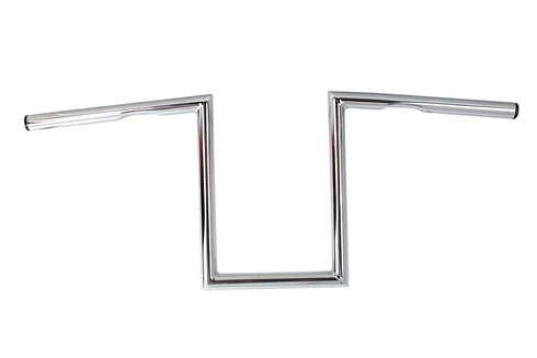 V-Twin 12 inch Z-Bar Handlebar Chrome - 25-0030