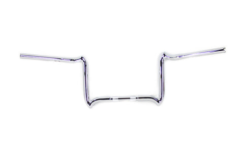 MCM 10 inch Road Glide Handlebar without Indents Chrome - 25-0134