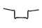 MCM 10 inch Road Glide Handlebar without Indents Black - 25-0135
