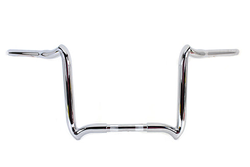 MCM 12 inch Road Glide Handlebar without Indents Chrome - 25-0136