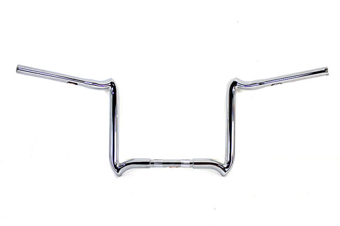 MCM 12 inch Road Glide Handlebar without Indents Chrome - 25-0136