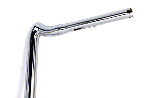MCM 12 inch Road Glide Handlebar without Indents Chrome - 25-0136