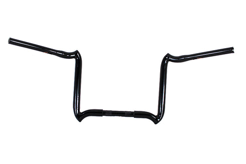 MCM 12 inch Road Glide Handlebar without Indents Black - 25-0137