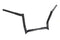 MCM 12 inch Z-Bar Handlebar without Indents Black - 25-0151