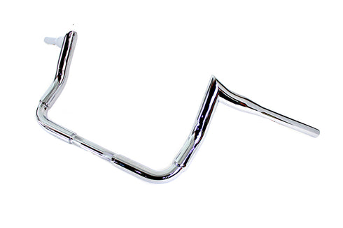 MCM 10 inch Bagger Ape Style Handlebar Chrome - 25-0170