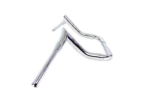MCM 12 inch Bagger Ape Style Handlebar Chrome - 25-0174
