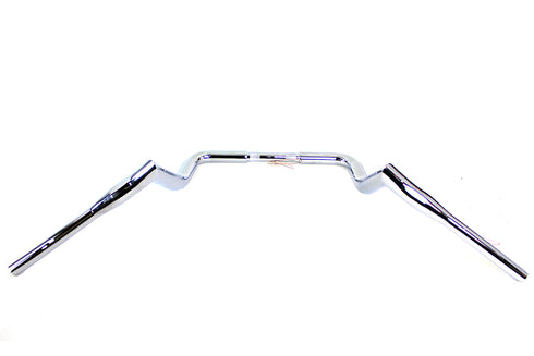 MCM 14 inch Bagger Ape Style Handlebar Chrome - 25-0175