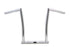MCM 14 inch ChiZeled Z-Bar Handlebar Chrome - 25-0180