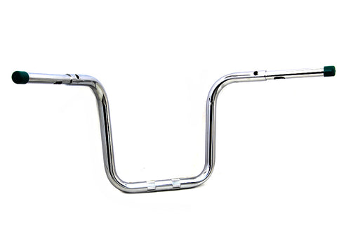 MCM 12 inch Tall Boy Handlebar Chrome - 25-0183