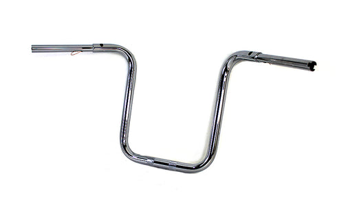 MCM 16 inch Fat Ape Handlebar with Indents Chrome - 25-0188