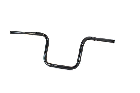 MCM 12 inch Fat Ape Handlebar with Indents Black - 25-0193
