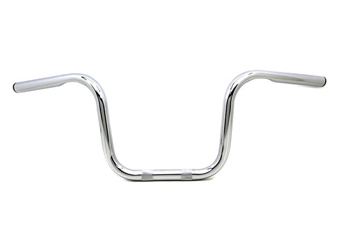 MCM 8.5 inch Mini Ape Hanger Handlebar with Indents - 25-0196