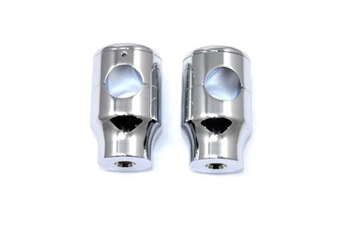 MCM 2 inch Riser Set Chrome - 25-0224