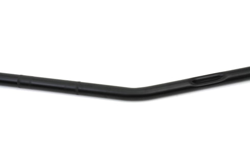 MCM Black Drag Handlebar with Indents - 25-0459