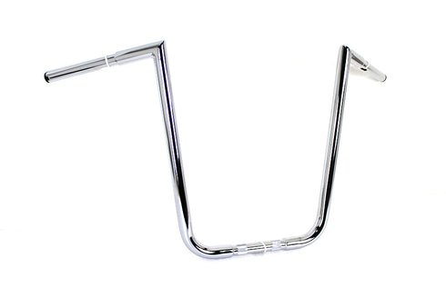 MCM 18 inch Ape Hanger Z Handlebar Chrome - 25-0469