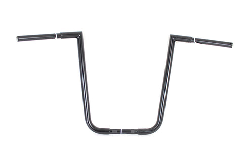 MCM 18 inch Ape Hanger Z Handlebar Black - 25-0470