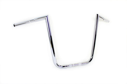 MCM 16 inch Ape Hanger Z Handlebar Chrome - 25-0471
