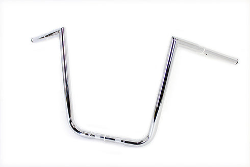 MCM 16 inch Ape Hanger Z Handlebar Chrome - 25-0471