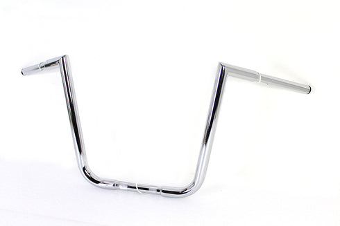MCM 14 inch Ape Hanger Z Handlebar Chrome - 25-0474