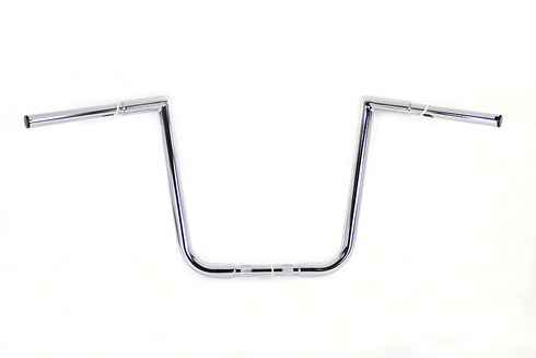 MCM 14 inch Ape Hanger Z Handlebar Chrome - 25-0474