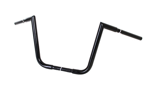 MCM 12 inch Ape Hanger Z Handlebar Black - 25-0476
