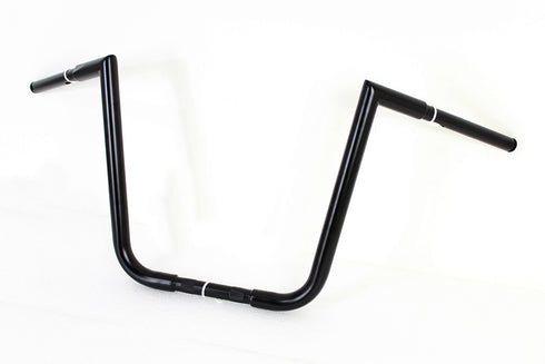 MCM 14 inch Ape Hanger Z Handlebar Black - 25-0477