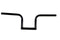 MCM 8 inch Ape Hanger Z Handlebar Black - 25-0482