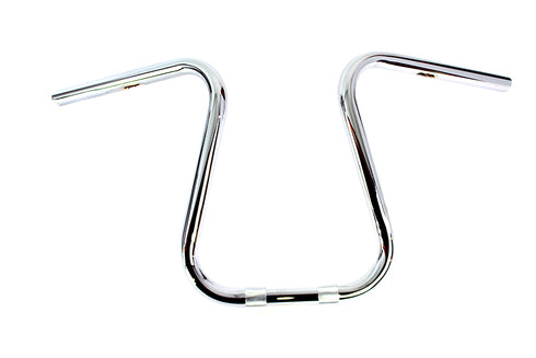 V-Twin Chrome 1 inch Loopy Handlebar with Indents - 25-0488