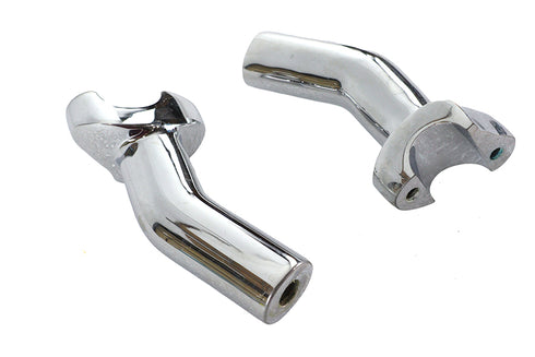 V-Twin Factory Sample Chrome 4 inch Riser Set - 25-0525