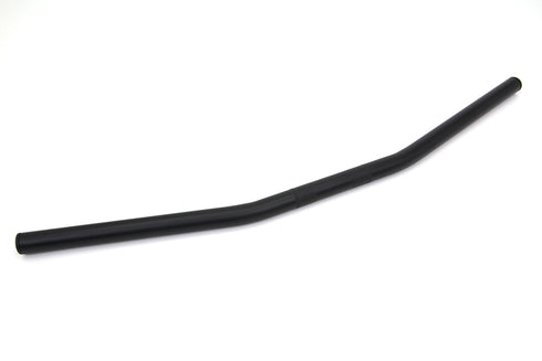 MCM Black 1 inch Drag Handlebar without Indents - 25-0561