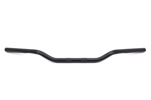MCM Black 2 inch Drag Handlebar with Indents - 25-0564