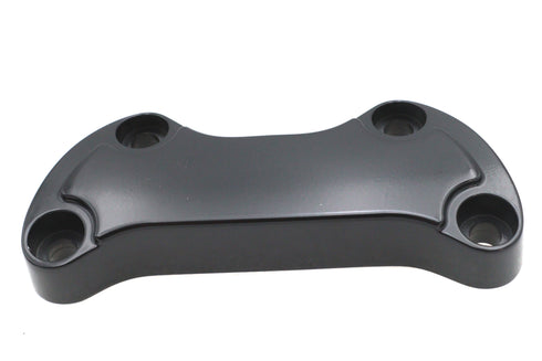 MCM Black Smooth Handlebar Clamp Cover - 25-0591