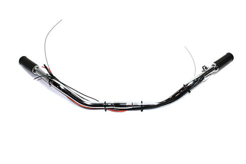 V-Twin 5 inch Chrome Handlebar Assembly - 25-0600