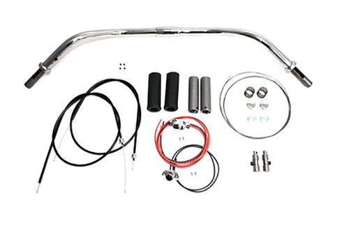 V-Twin 4-1/2 inch Glide Handlebar Assembly - 25-0602