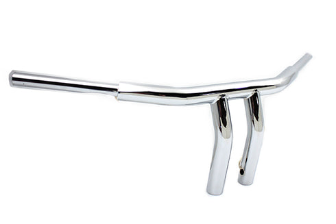MCM 8 inch Fatster 'T' Handlebar with Indents - 25-0641