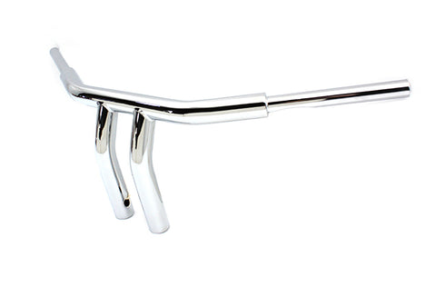 MCM 8 inch Fatster 'T' Handlebar with Indents - 25-0641