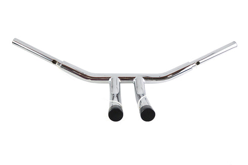 V-Twin 8 inch Fatster 'T' Handlebar without Indents - 25-0643