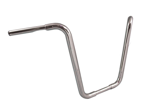 MCM 18 inch Buffalo Ape Hanger Handlebar with Indents Chrome - 25-0656