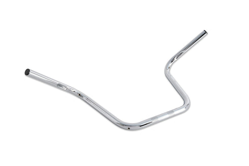MCM 12 inch Ape Hanger Handlebars with Indents Chrome - 25-0671