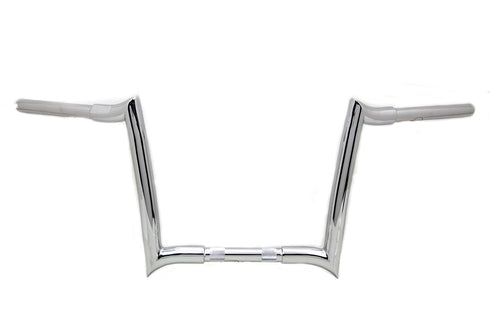 MCM 12 inch Ape Handlebar without Indents Chrome - 25-0729